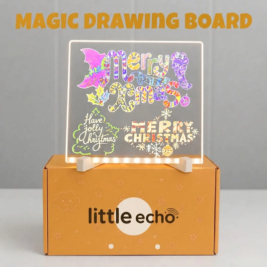 Magic Reusable LED Writing Board with Pen & USB