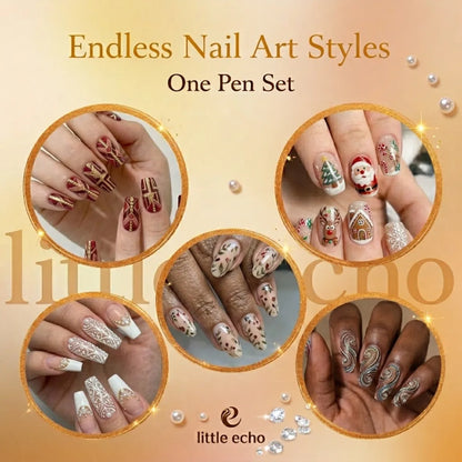 Nail Art Pens Set 12 Colors